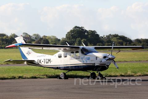 (Private) Cessna P210N Pressurized Centurion (OK-TGM) at  Bournemouth - International (Hurn), United Kingdom