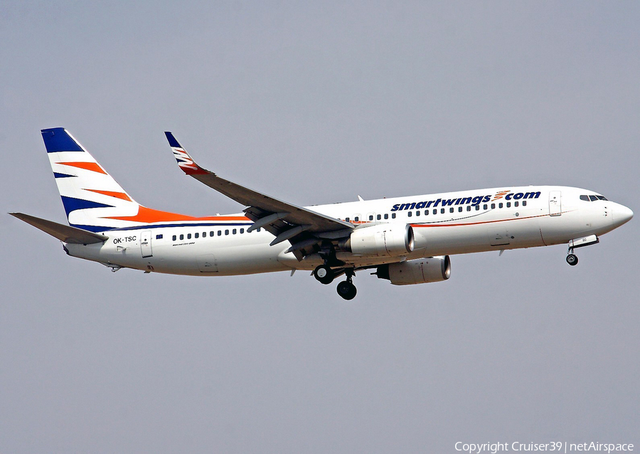 SmartWings Boeing 737-8FH (OK-TSC) | Photo 129575