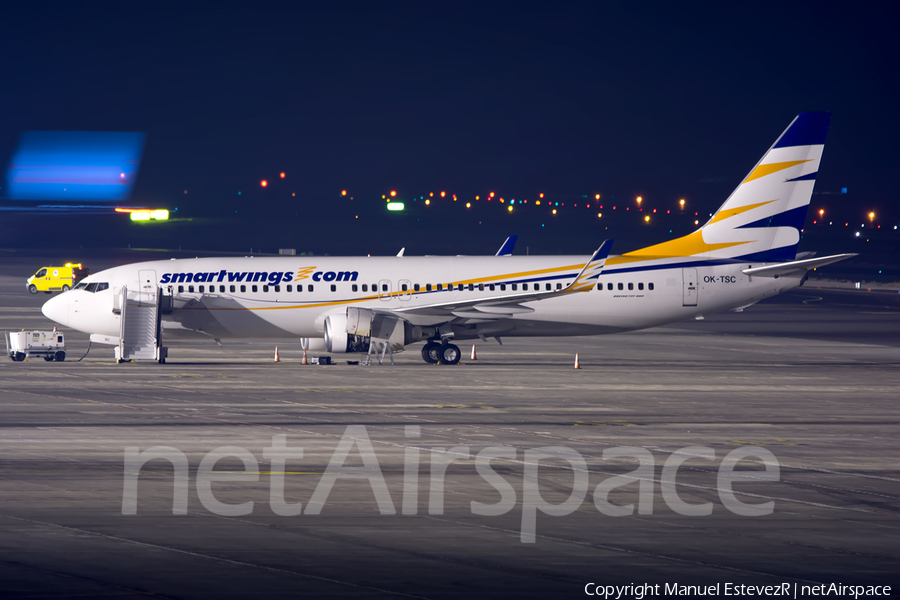 SmartWings Boeing 737-8FH (OK-TSC) | Photo 129116