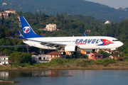 Travel Service Boeing 737-8Q8 (OK-TSD) at  Corfu - International, Greece