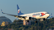 Travel Service Boeing 737-8Q8 (OK-TSD) at  Corfu - International, Greece