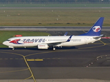 Travel Service Boeing 737-8Q8 (OK-TSD) at  Dusseldorf - International, Germany