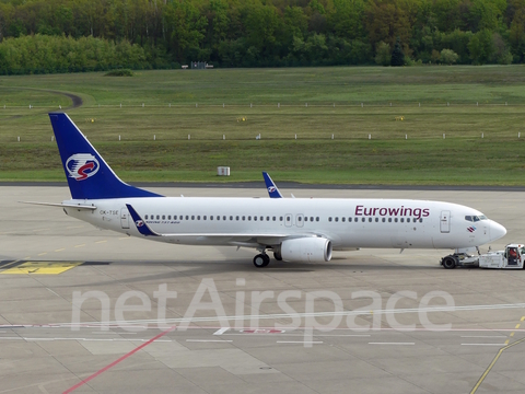 Eurowings (SmartWings) Boeing 737-81D (OK-TSE) at  Cologne/Bonn, Germany