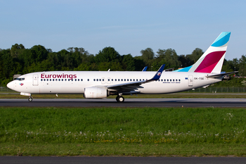 Eurowings (Travel Service) Boeing 737-81D (OK-TSE) at  Hamburg - Fuhlsbuettel (Helmut Schmidt), Germany