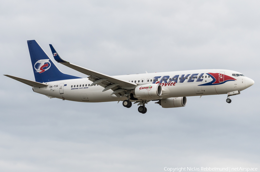 Travel Service Boeing 737-81D (OK-TSE) | Photo 266564