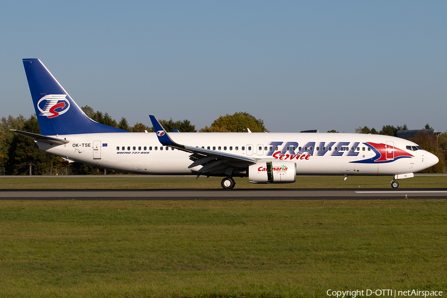 Travel Service Boeing 737-81D (OK-TSE) | Photo 269318