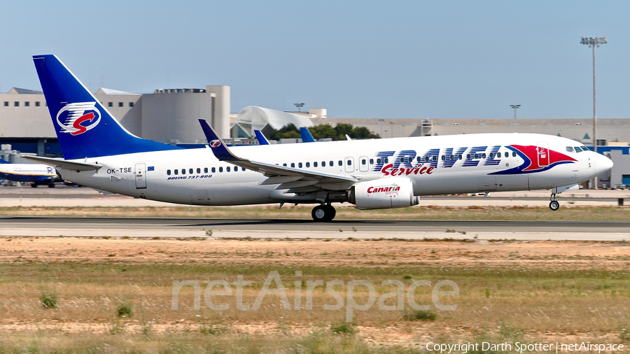 Travel Service Boeing 737-81D (OK-TSE) | Photo 267436