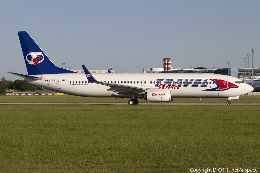 Travel Service Boeing 737-81D (OK-TSE) | Photo 439254