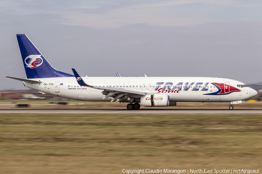 Travel Service Boeing 737-81D (OK-TSE) | Photo 98273