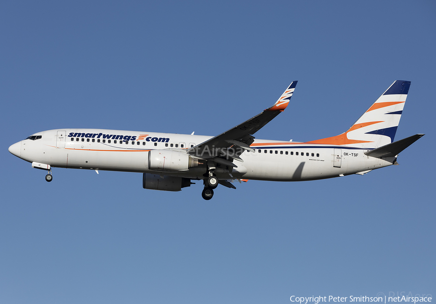 SmartWings Boeing 737-8GJ (OK-TSF) | Photo 419335