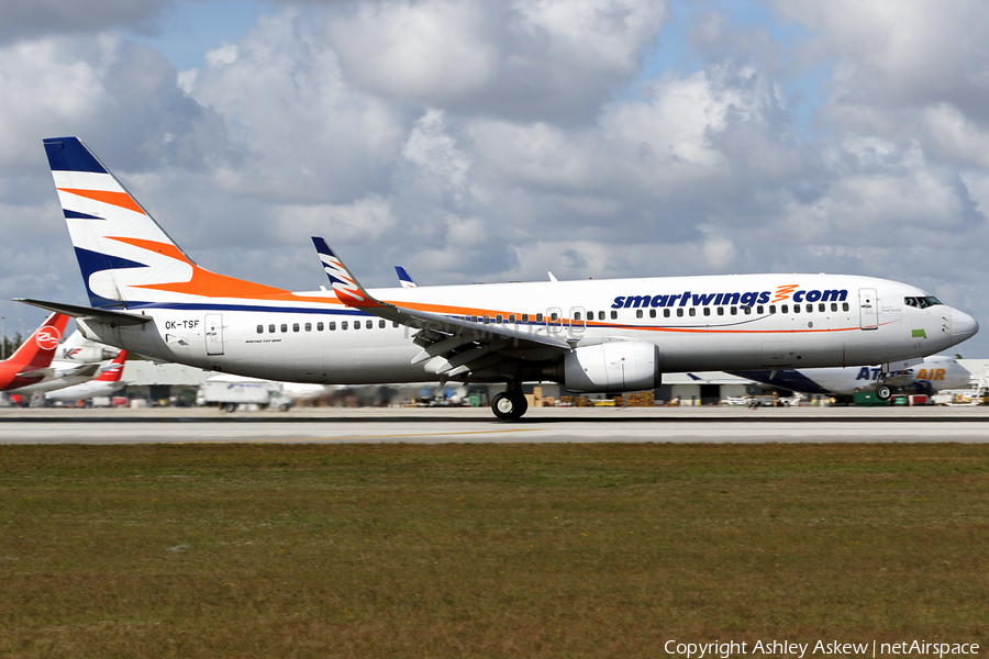SmartWings Boeing 737-8GJ (OK-TSF) | Photo 220257