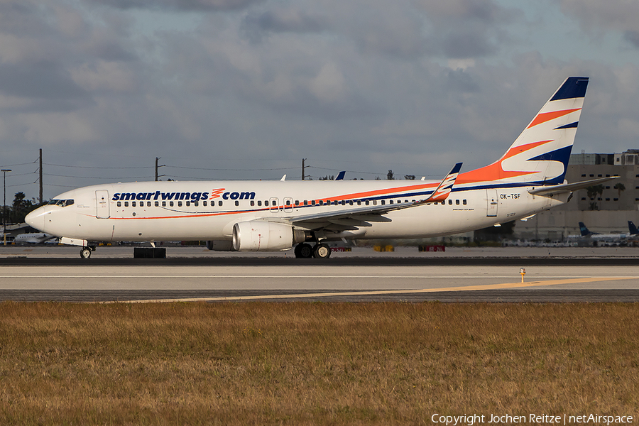 SmartWings Boeing 737-8GJ (OK-TSF) | Photo 222698