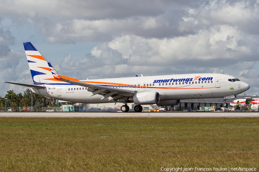 SmartWings Boeing 737-8GJ (OK-TSF) | Photo 227942