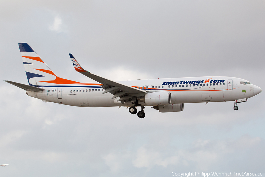 SmartWings Boeing 737-8GJ (OK-TSF) | Photo 242146