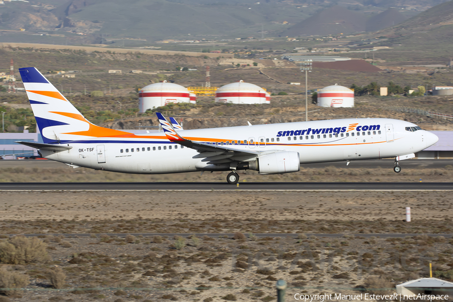SmartWings Boeing 737-8GJ (OK-TSF) | Photo 260972