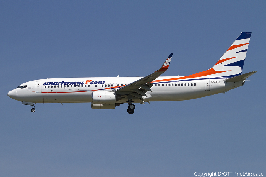 SmartWings Boeing 737-82R (OK-TSG) | Photo 439074