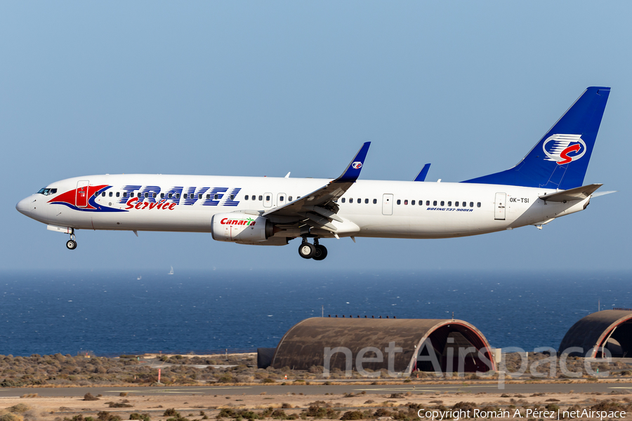 Travel Service Boeing 737-9GJ(ER) (OK-TSI) | Photo 358774