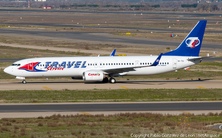 Travel Service Boeing 737-9GJ(ER) (OK-TSI) | Photo 334533