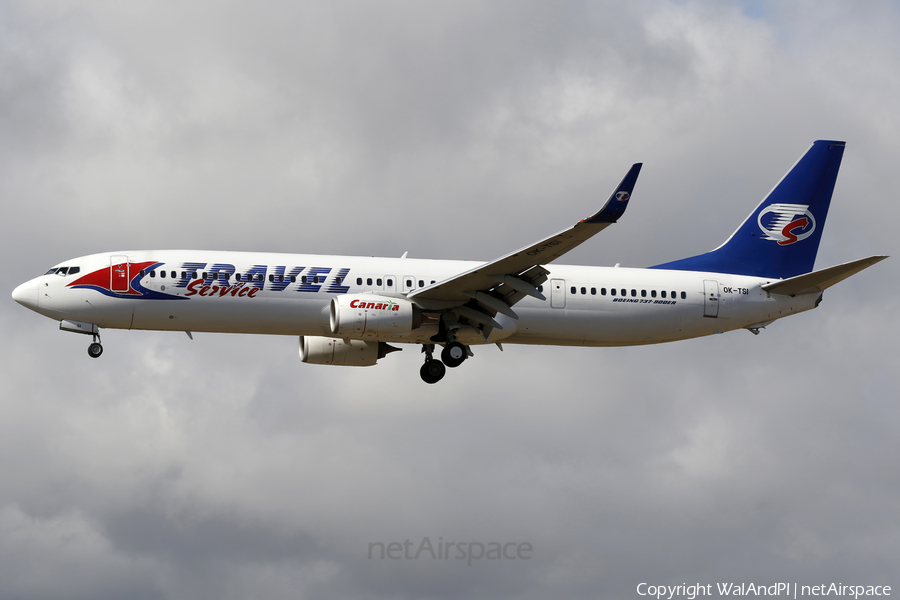 Travel Service Boeing 737-9GJ(ER) (OK-TSI) | Photo 553760