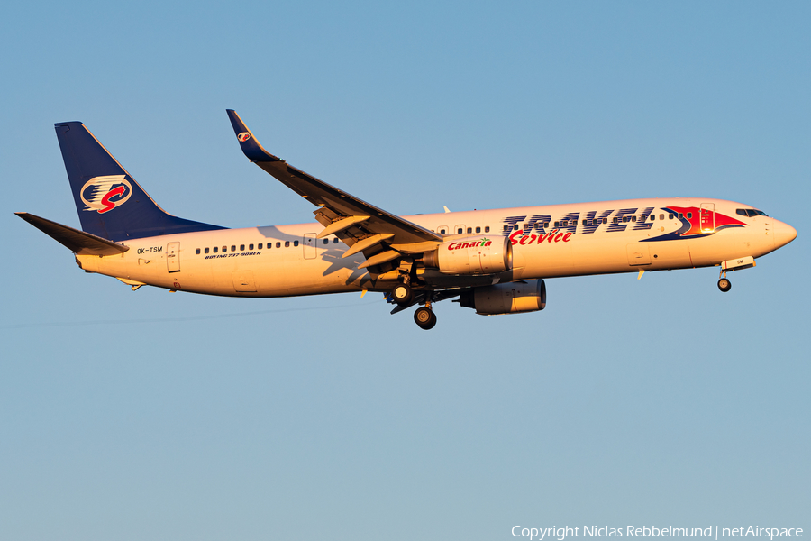 Travel Service Boeing 737-9GJ(ER) (OK-TSM) | Photo 364741