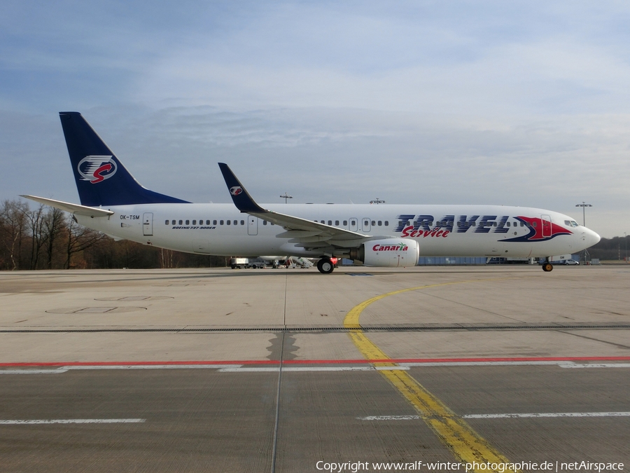 Travel Service Boeing 737-9GJ(ER) (OK-TSM) | Photo 368177