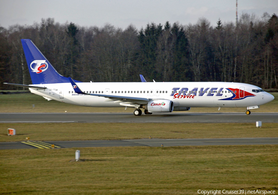 Travel Service Boeing 737-9GJ(ER) (OK-TSM) | Photo 140335