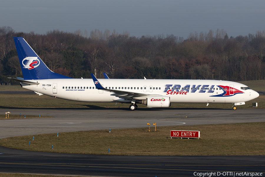 Travel Service Boeing 737-9GJ(ER) (OK-TSM) | Photo 532253