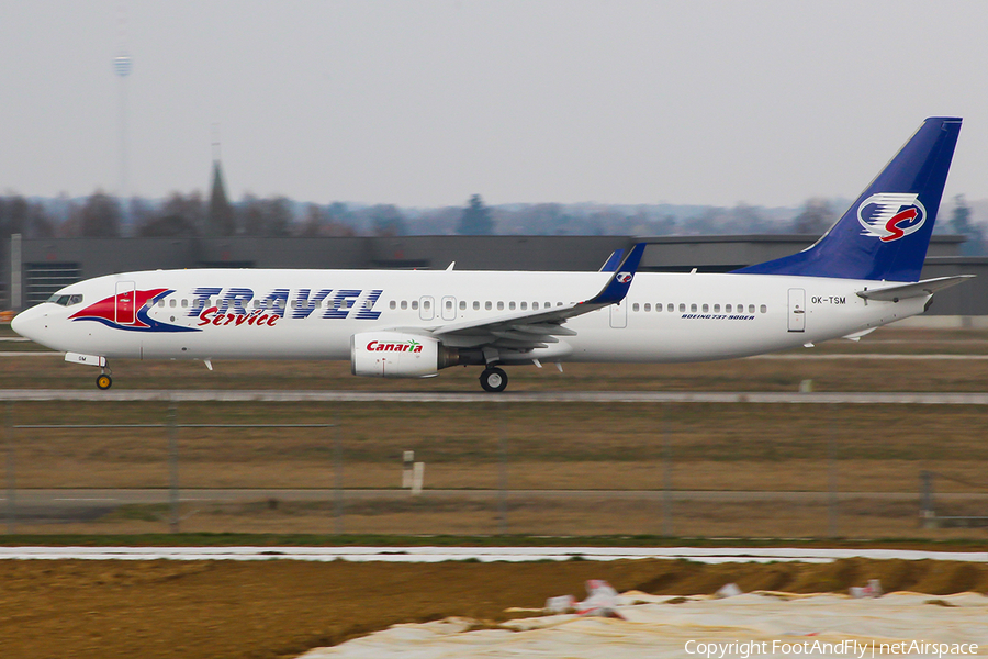 Travel Service Boeing 737-9GJ(ER) (OK-TSM) | Photo 148181