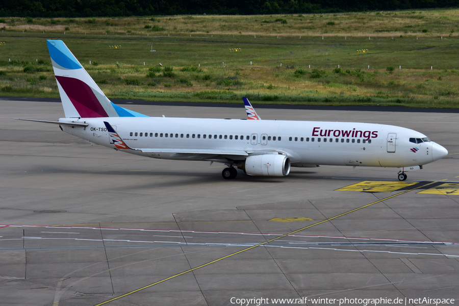 Eurowings (SmartWings) Boeing 737-8GQ (OK-TSO) | Photo 662625