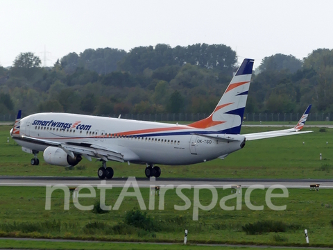 SmartWings Boeing 737-8GQ (OK-TSO) at  Dusseldorf - International, Germany