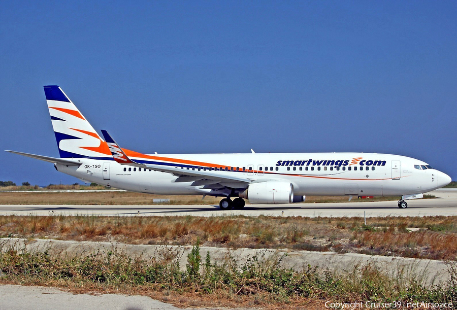 SmartWings Boeing 737-8GQ (OK-TSO) | Photo 289377