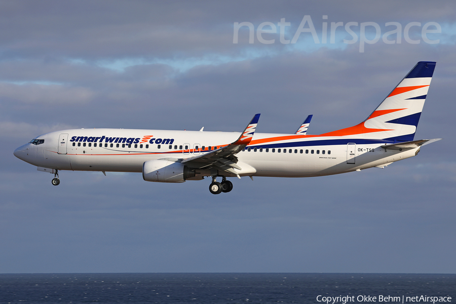 SmartWings Boeing 737-8Q8 (OK-TSS) | Photo 364195