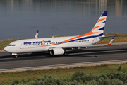SmartWings Boeing 737-8Q8 (OK-TSS) at  Corfu - International, Greece