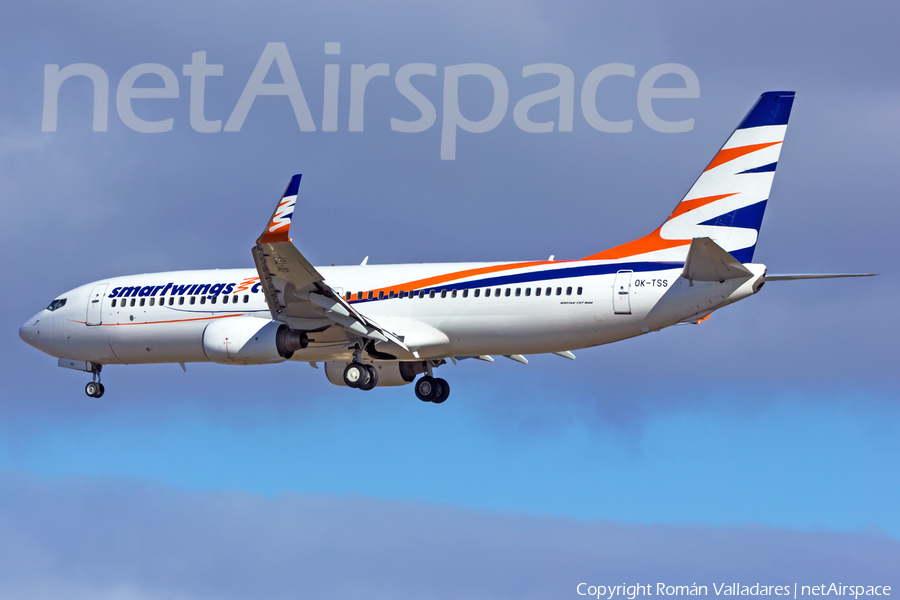 SmartWings Boeing 737-8Q8 (OK-TSS) | Photo 430896