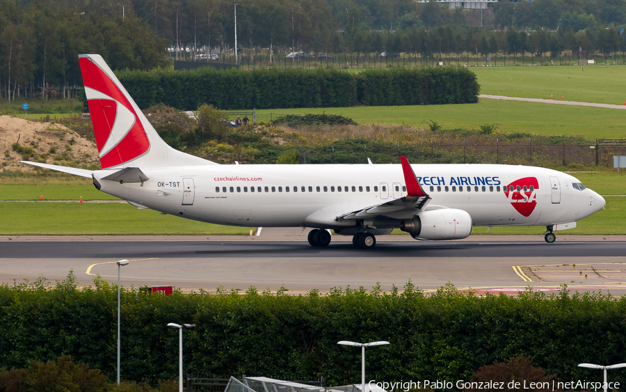 CSA Czech Airlines (Smartwings) Boeing 737-86N (OK-TST) | Photo 350460