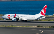 CSA Czech Airlines (Smartwings) Boeing 737-86N (OK-TST) at  Gran Canaria, Spain