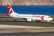 CSA Czech Airlines (Smartwings) Boeing 737-86N (OK-TST) at  Gran Canaria, Spain