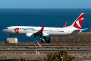 CSA Czech Airlines (Smartwings) Boeing 737-86N (OK-TST) at  Gran Canaria, Spain