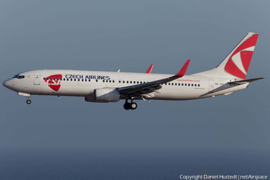 CSA Czech Airlines (Smartwings) Boeing 737-86N (OK-TST) | Photo 413417