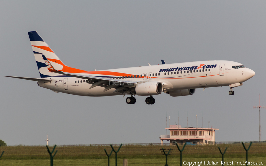 SmartWings Boeing 737-8FZ (OK-TSU) | Photo 246033