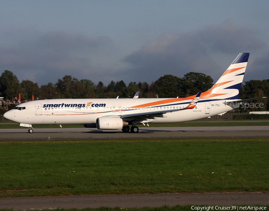 SmartWings Boeing 737-8FZ (OK-TSU) | Photo 489851