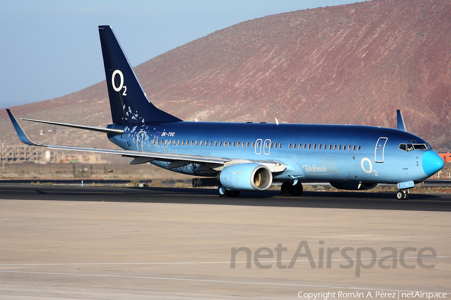 Travel Service Boeing 737-86Q (OK-TVC) | Photo 281372