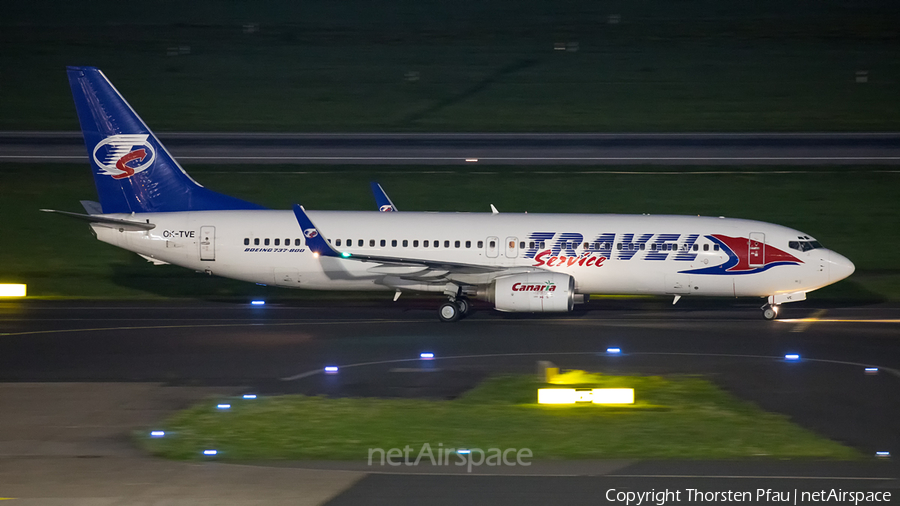 Travel Service Boeing 737-86Q (OK-TVE) | Photo 187922