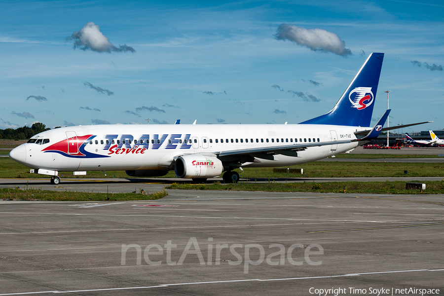 Travel Service Boeing 737-86Q (OK-TVE) | Photo 32339