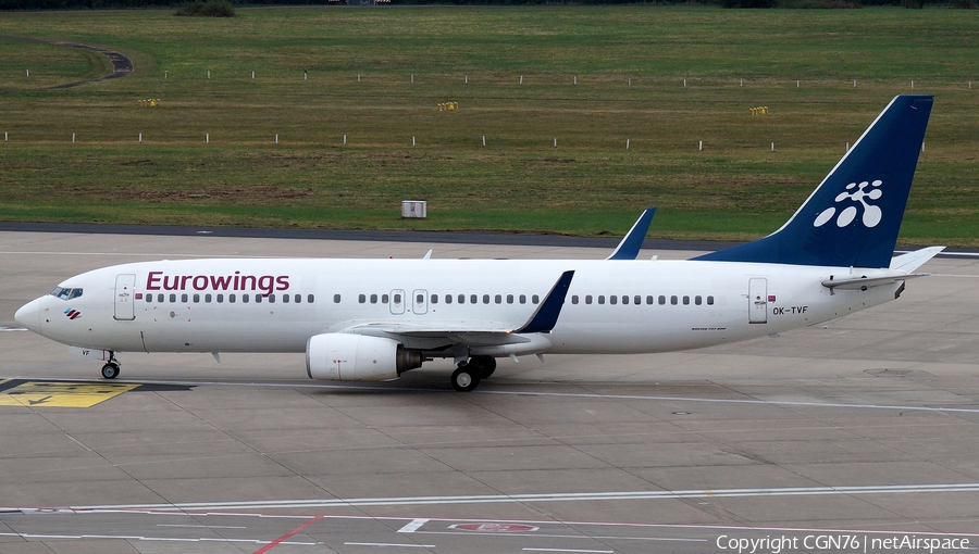 Eurowings Boeing 737-8FH (OK-TVF) | Photo 676522