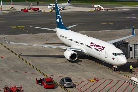 Eurowings Boeing 737-8FH (OK-TVF) at  Hamburg - Fuhlsbuettel (Helmut Schmidt), Germany