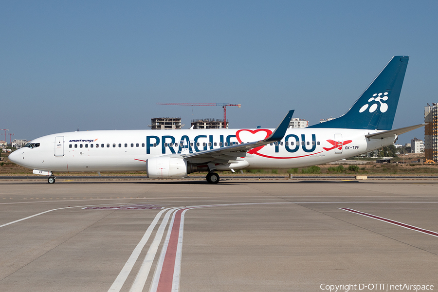 SmartWings Boeing 737-8FH (OK-TVF) | Photo 593219