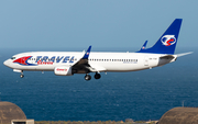 Travel Service Boeing 737-8FH (OK-TVF) at  Gran Canaria, Spain