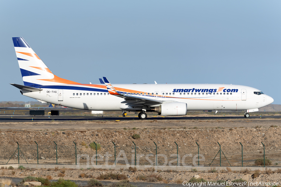 SmartWings Boeing 737-8Q8 (OK-TVG) | Photo 604754