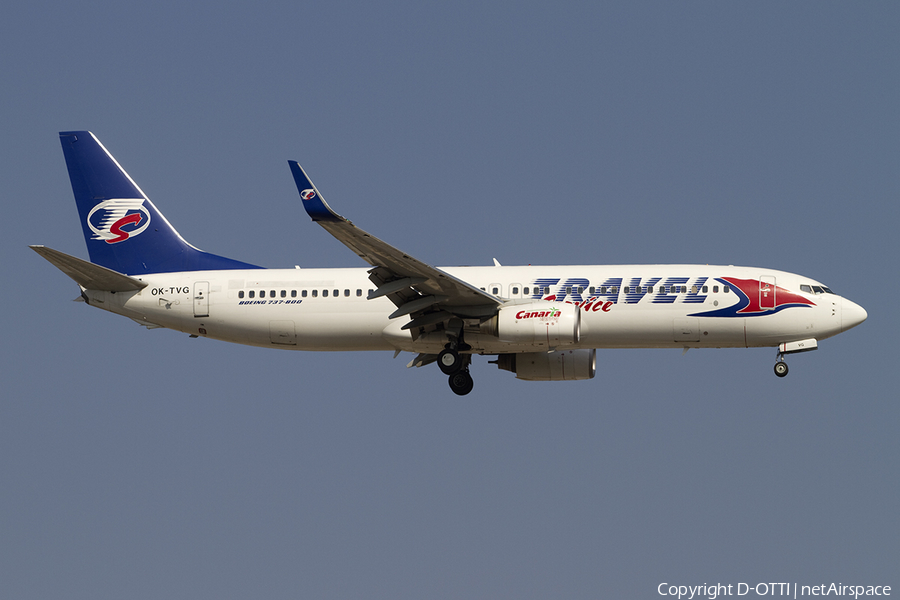 Travel Service Boeing 737-8Q8 (OK-TVG) | Photo 392117